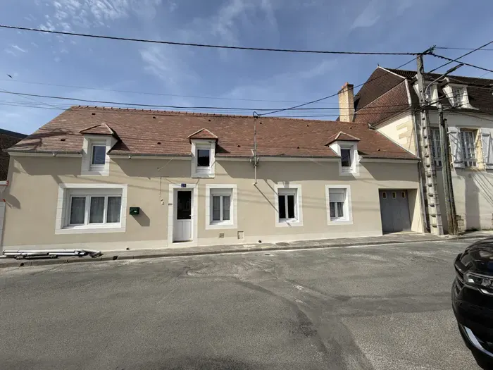 Façade sur rue après ravalement