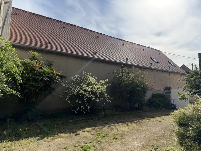 Rénovation à la chaux, vue de la façade